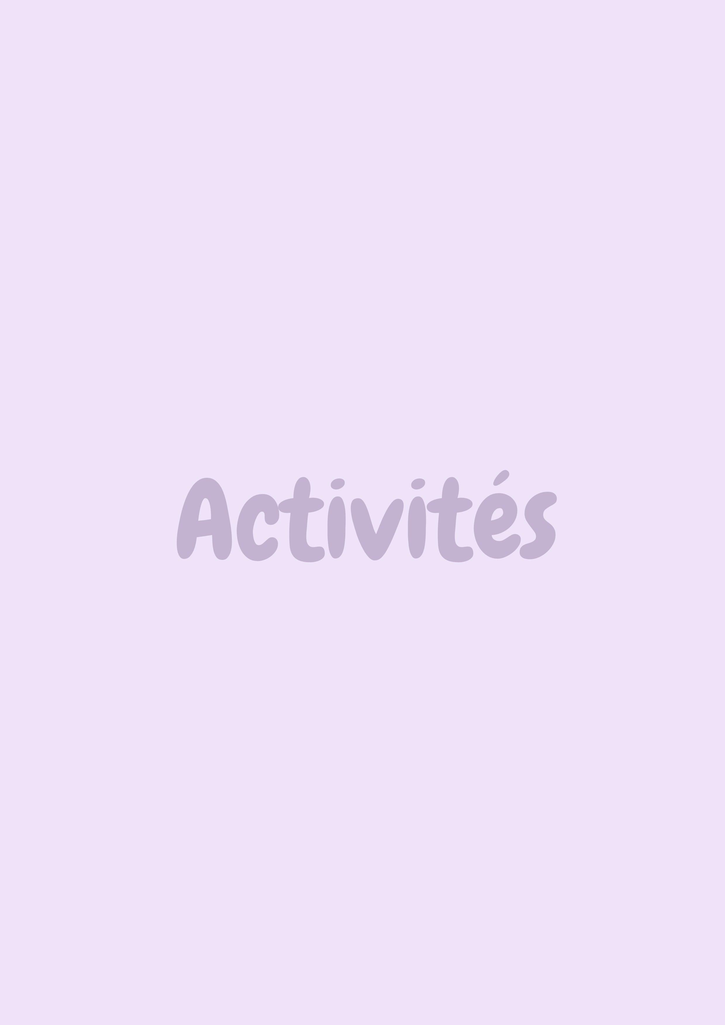 Activités