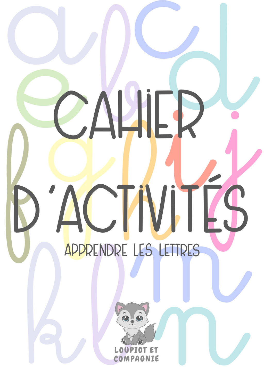 Cahier d’activités Lettres