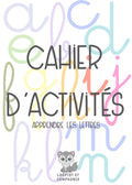 Cahier d’activités Lettres