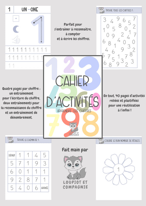 Cahier d’activités Chiffres